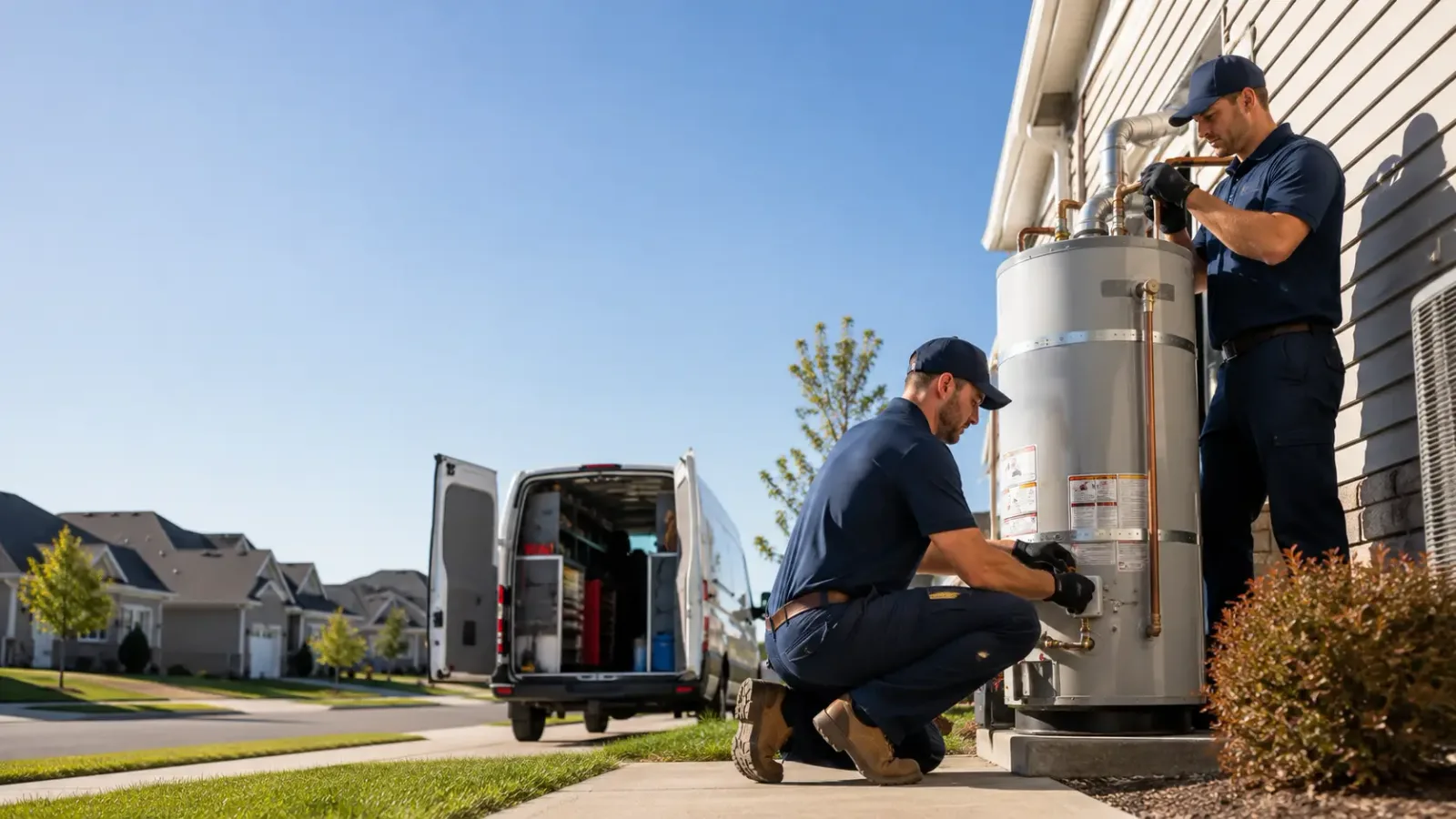 Water Heater Installation in Dorset, OH
